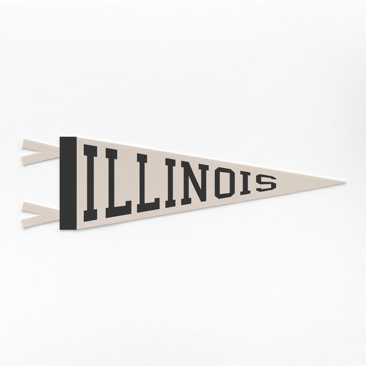 Illinois Varsity Felt Pennant