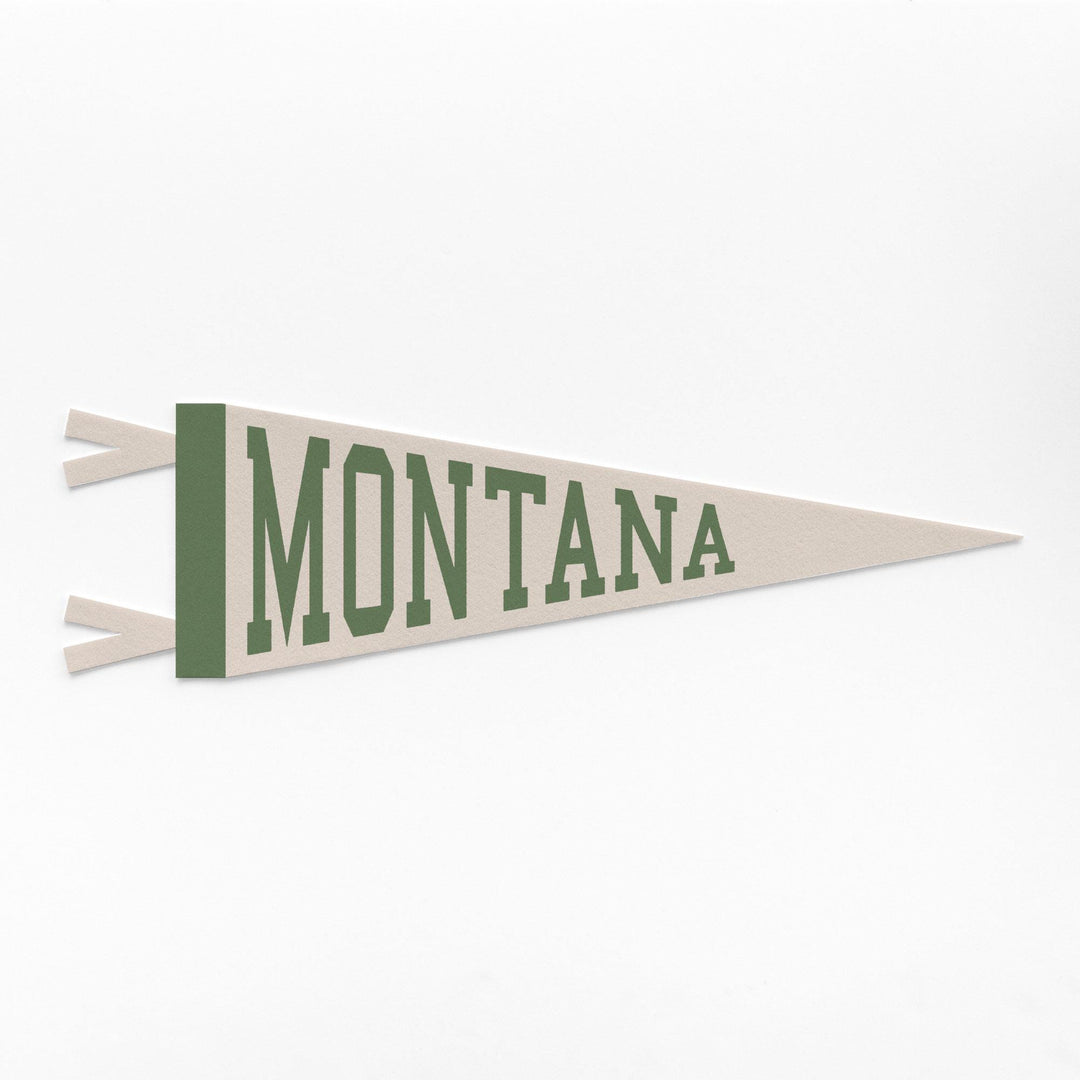 Montana Varsity Felt Pennant