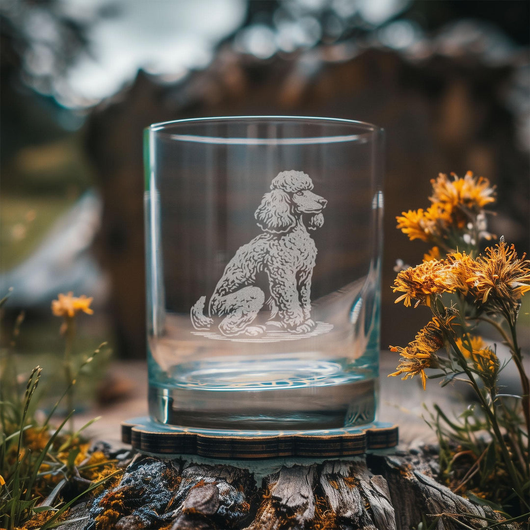 Poodle Customizable Dog Glasses