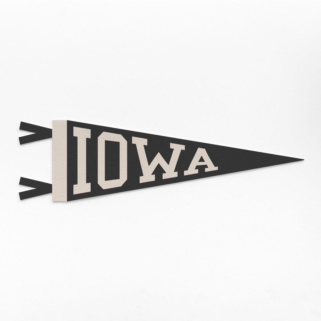 Iowa Varsity Felt Pennant