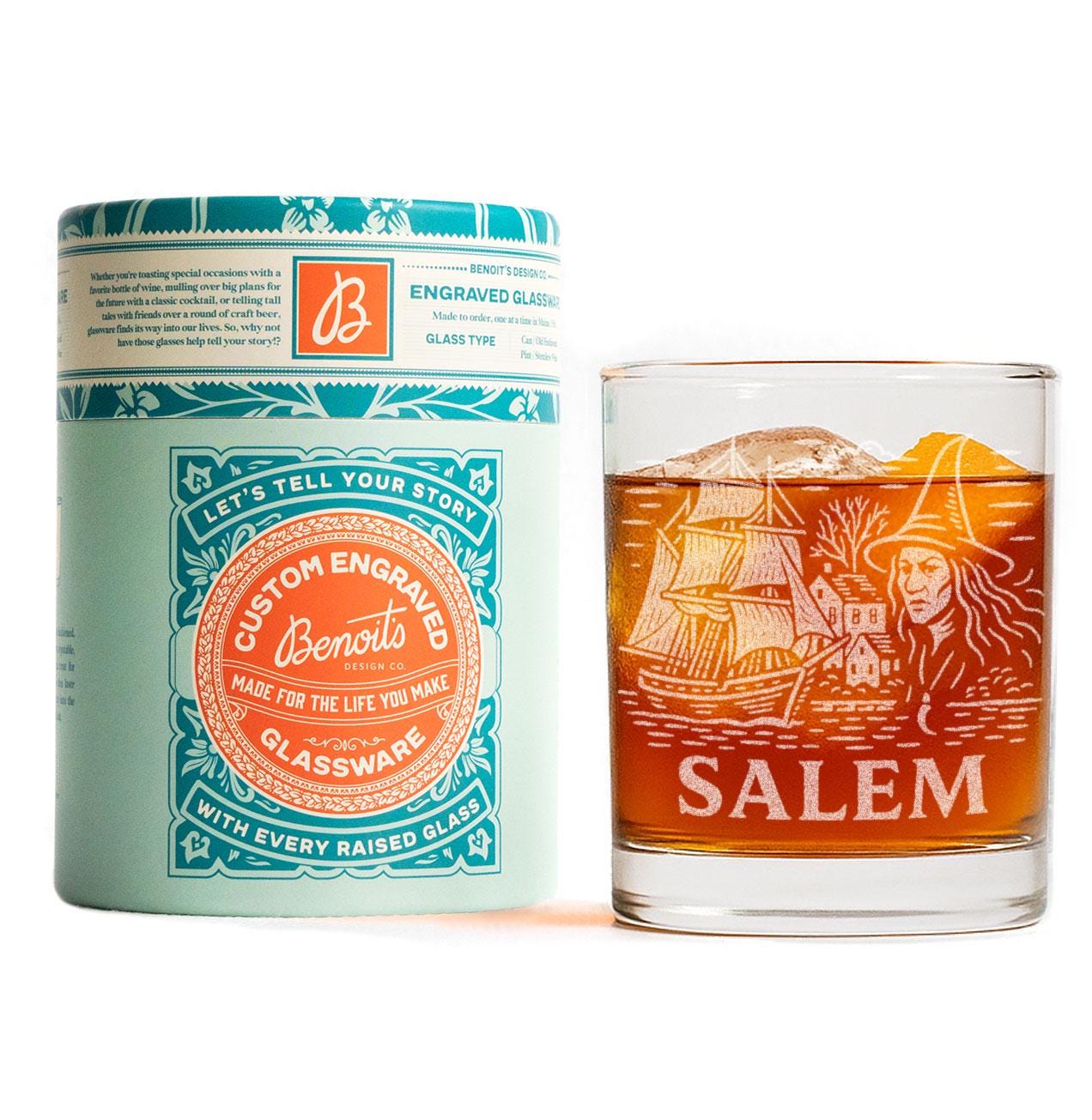 Salem Massachusetts Glass