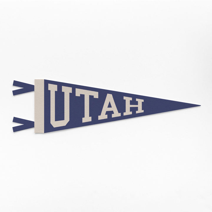 Utah Varsity Felt Pennant