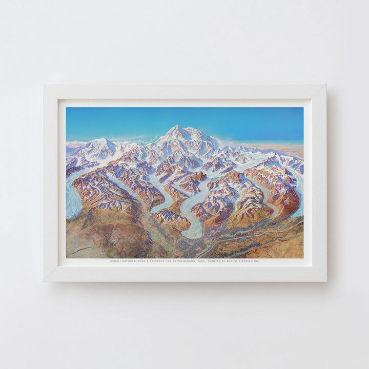 Denali National Park Historic Art Print