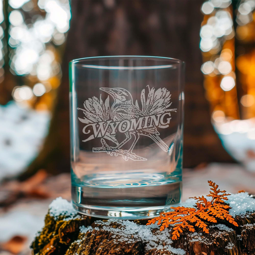 Wyoming State Bird Glasses