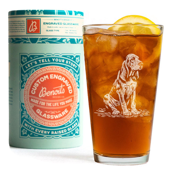 Bloodhound Customizable Dog Glasses