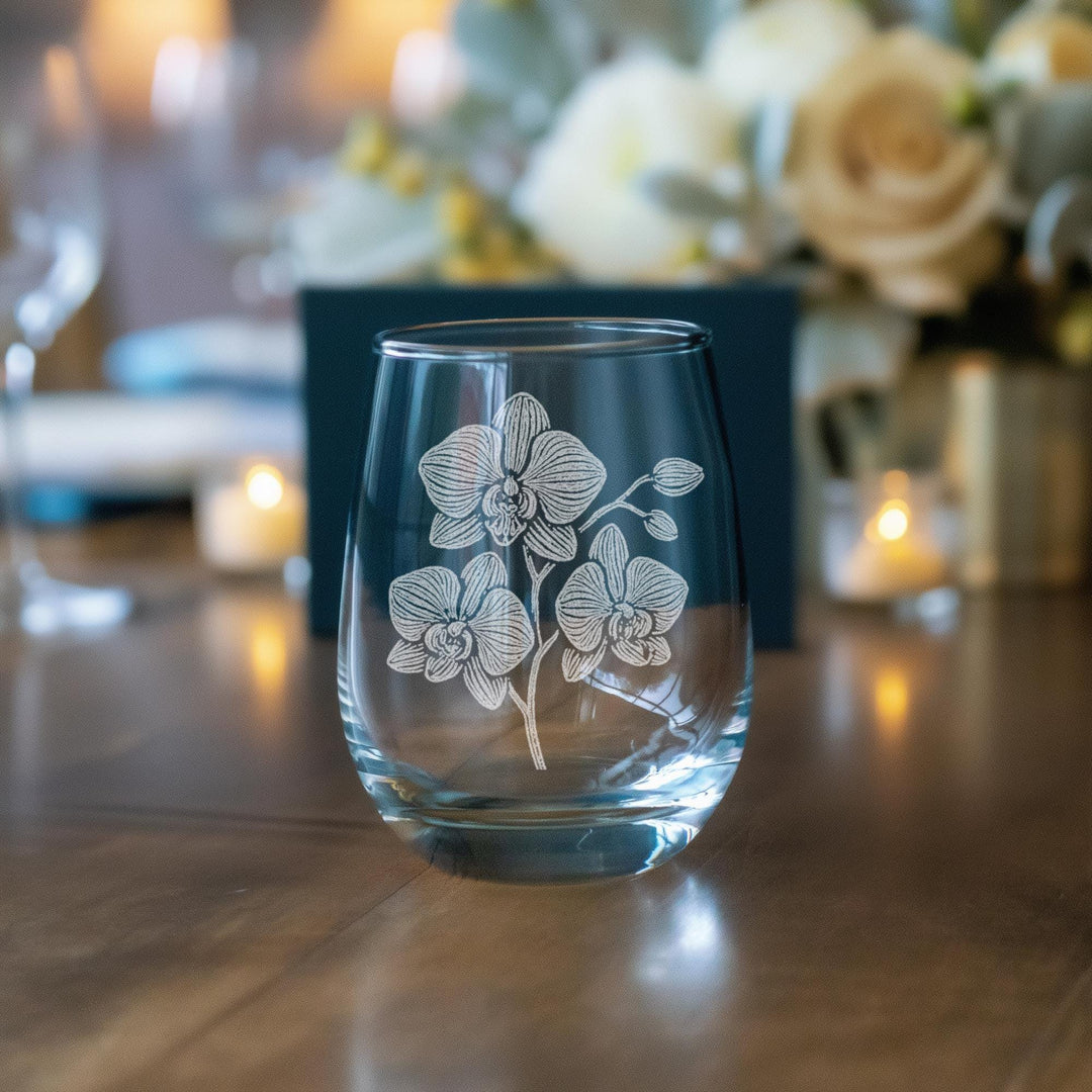 Orchid Glasses