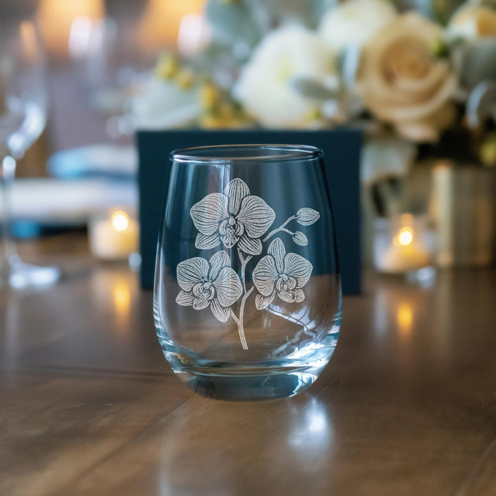 Orchid Glasses