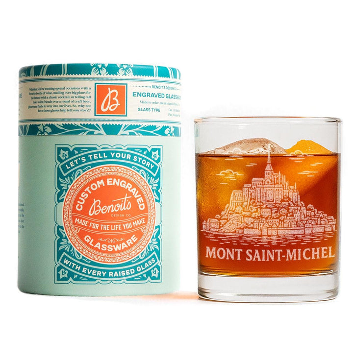 Mont Saint Michel France Glasses