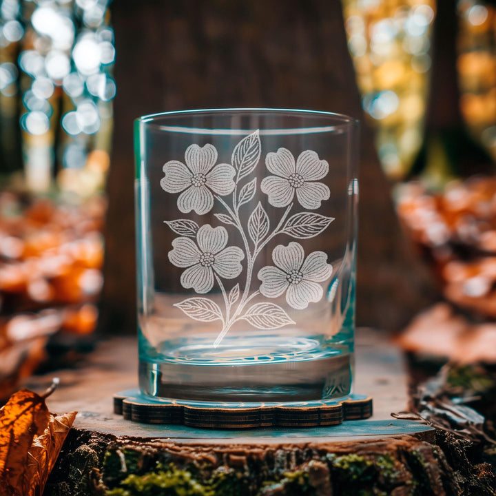 Dogwood Flower Glasses