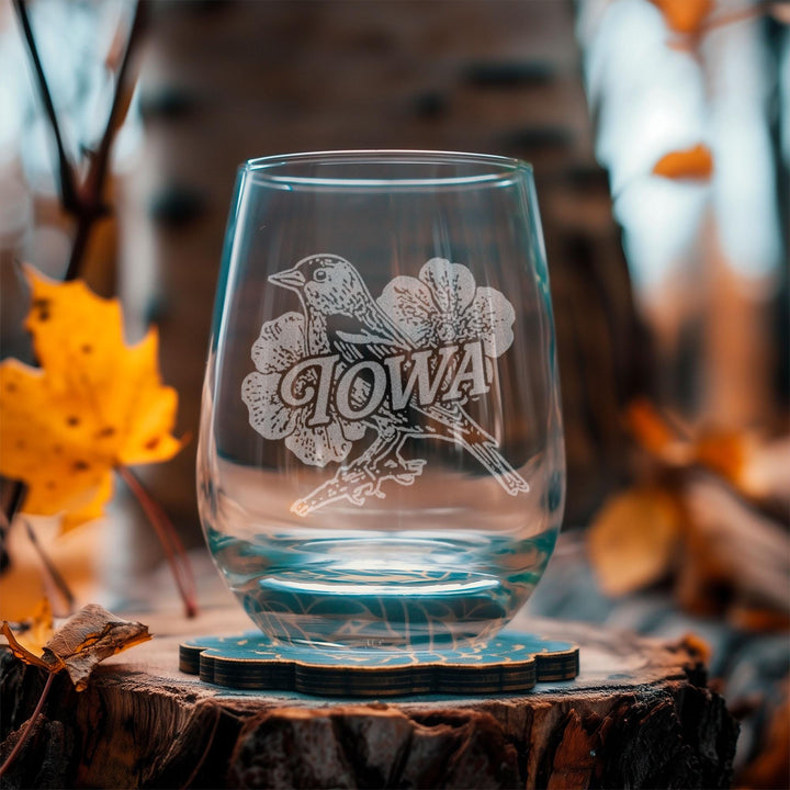 Iowa State Bird Glasses