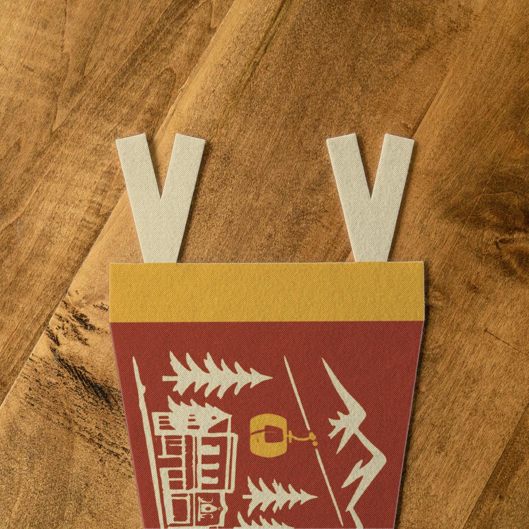 Park City Utah Felt Pennant