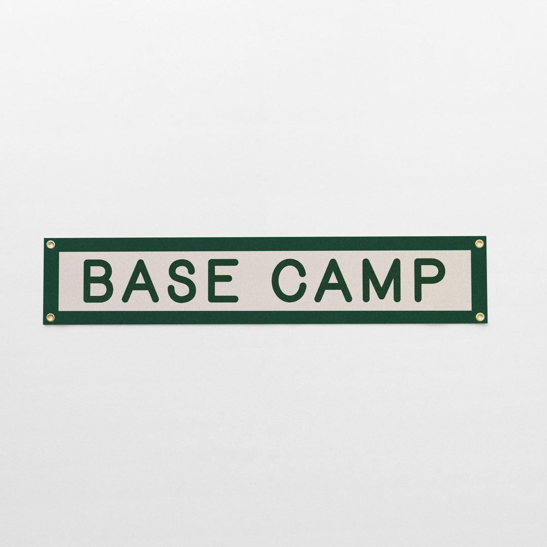 Base Camp Felt Banner