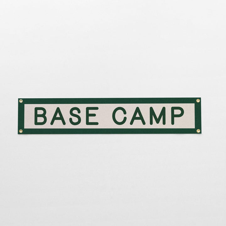 Base Camp Felt Banner