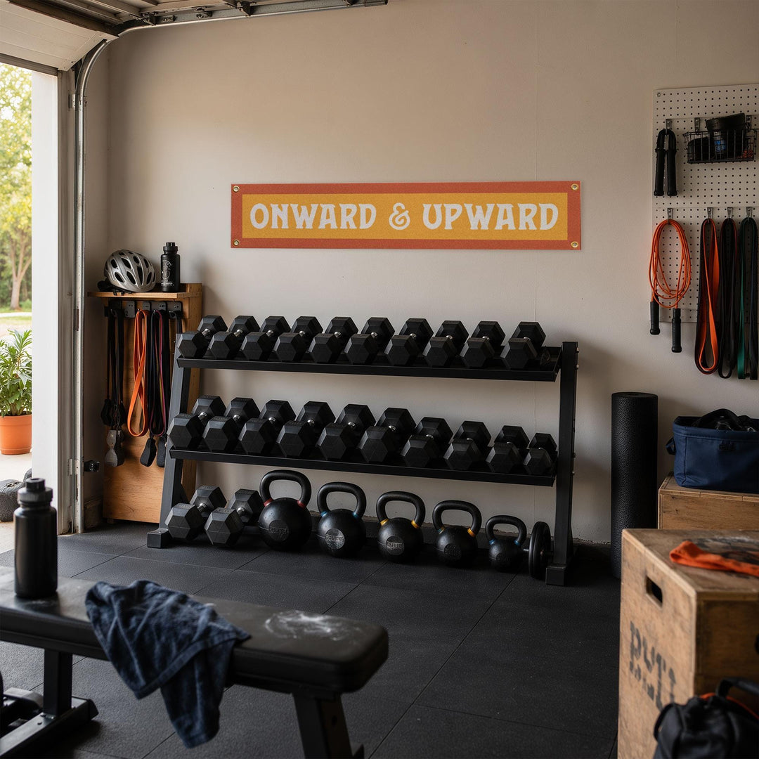 Onward &amp; Upward Felt Banner