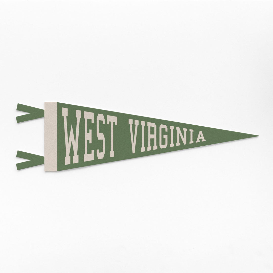 West Virginia Varsity Felt Pennant