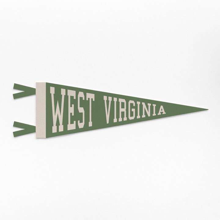 West Virginia Varsity Felt Pennant