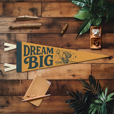 Dream Big Felt Pennant