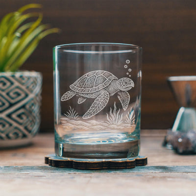 Sea Turtle Glass