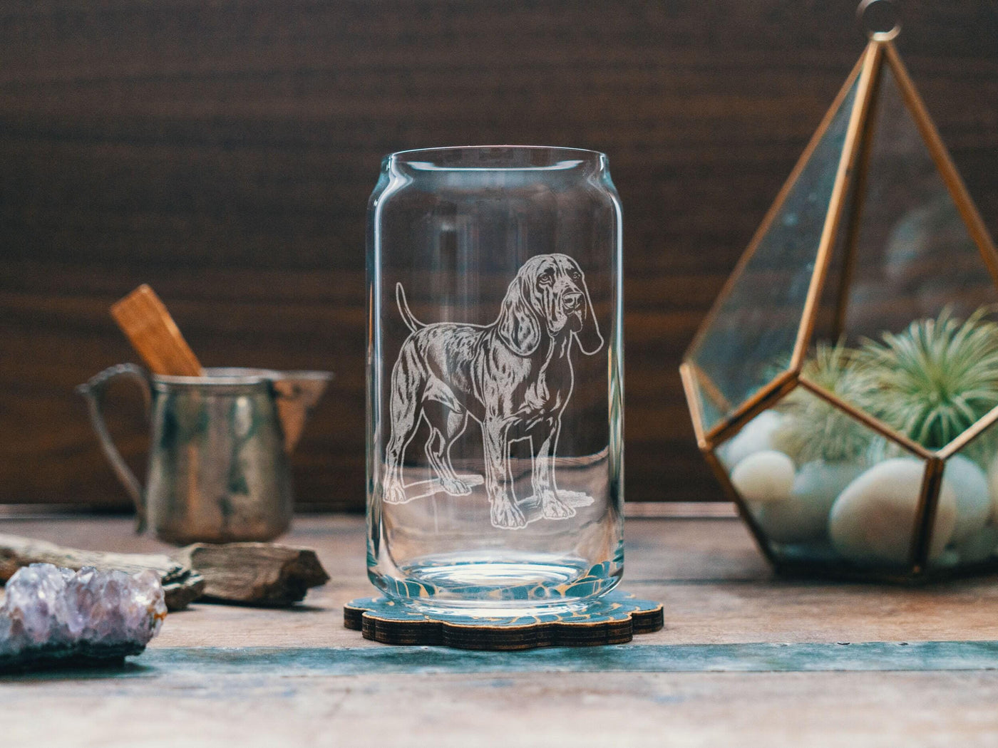 Bloodhound Dog Glasses