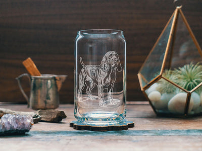 Bloodhound Dog Glasses