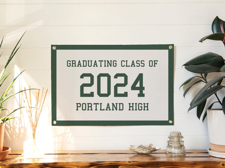 Custom Class of Gift Felt Banner