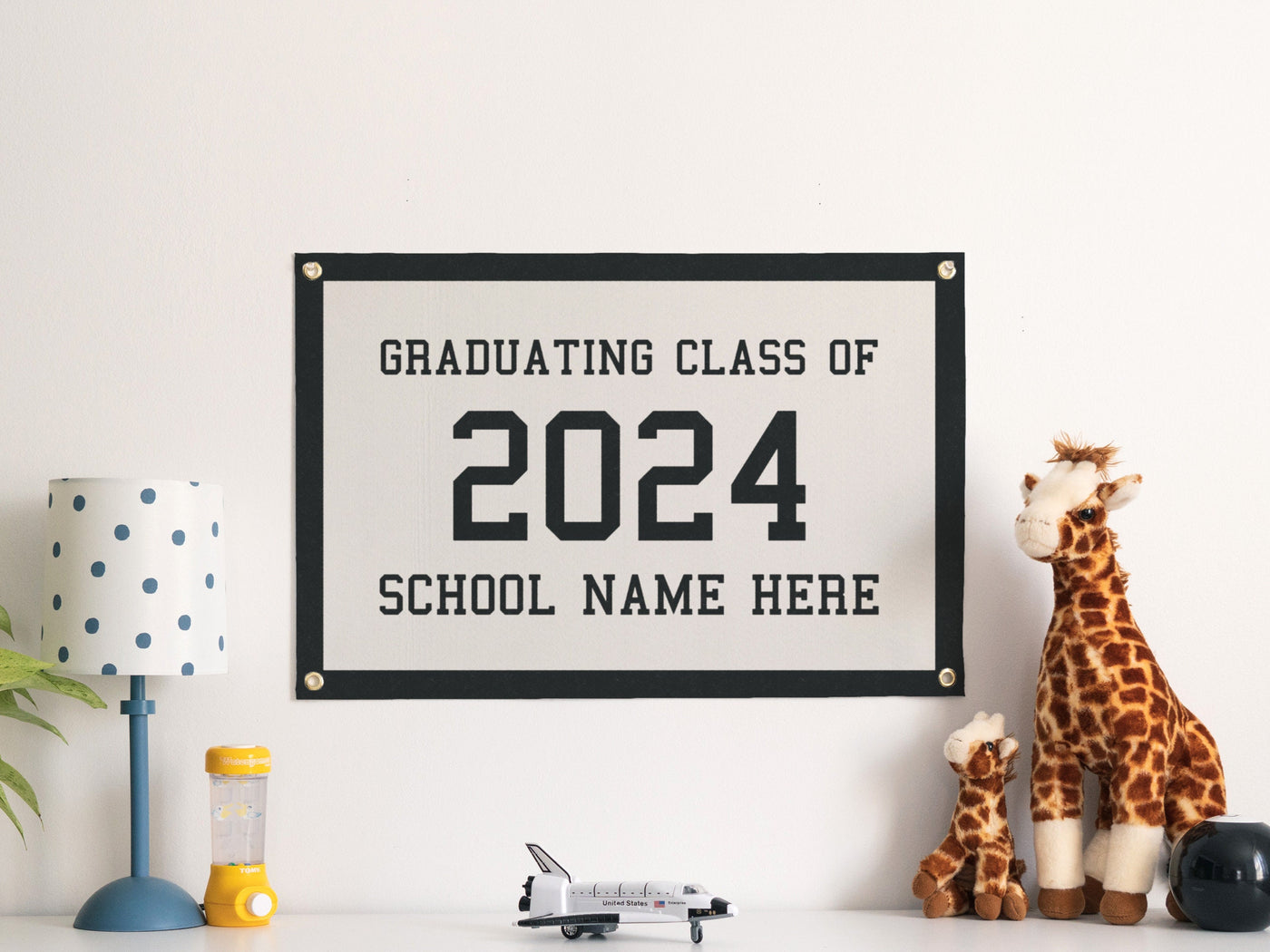 Custom Class of Gift Felt Banner