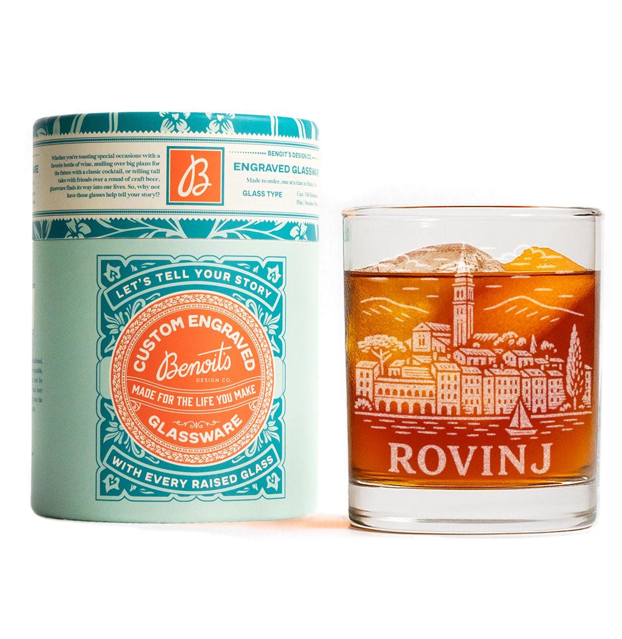 Rovinj Croatia Glass