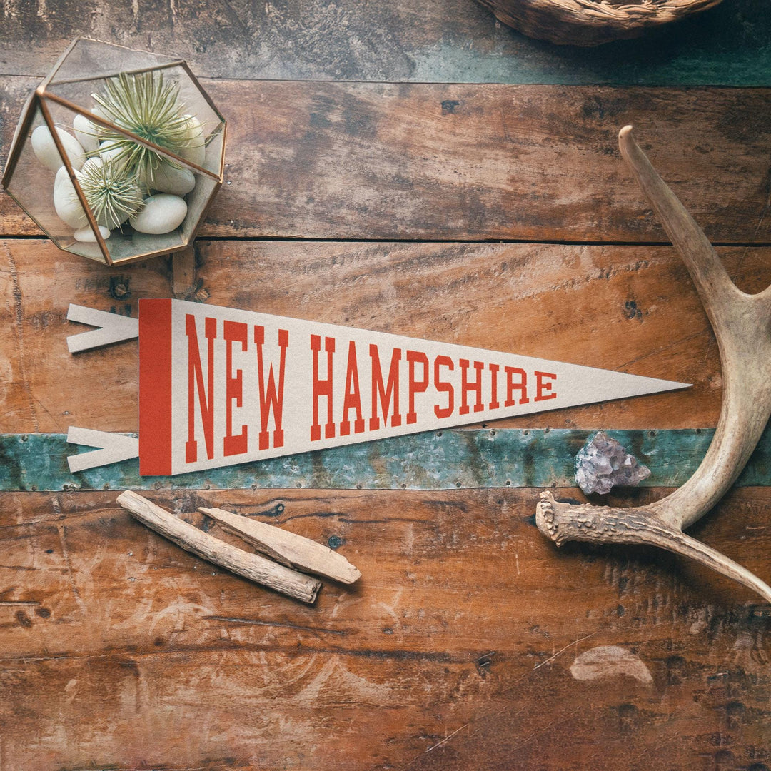 New Hampshire Varsity Felt Pennant