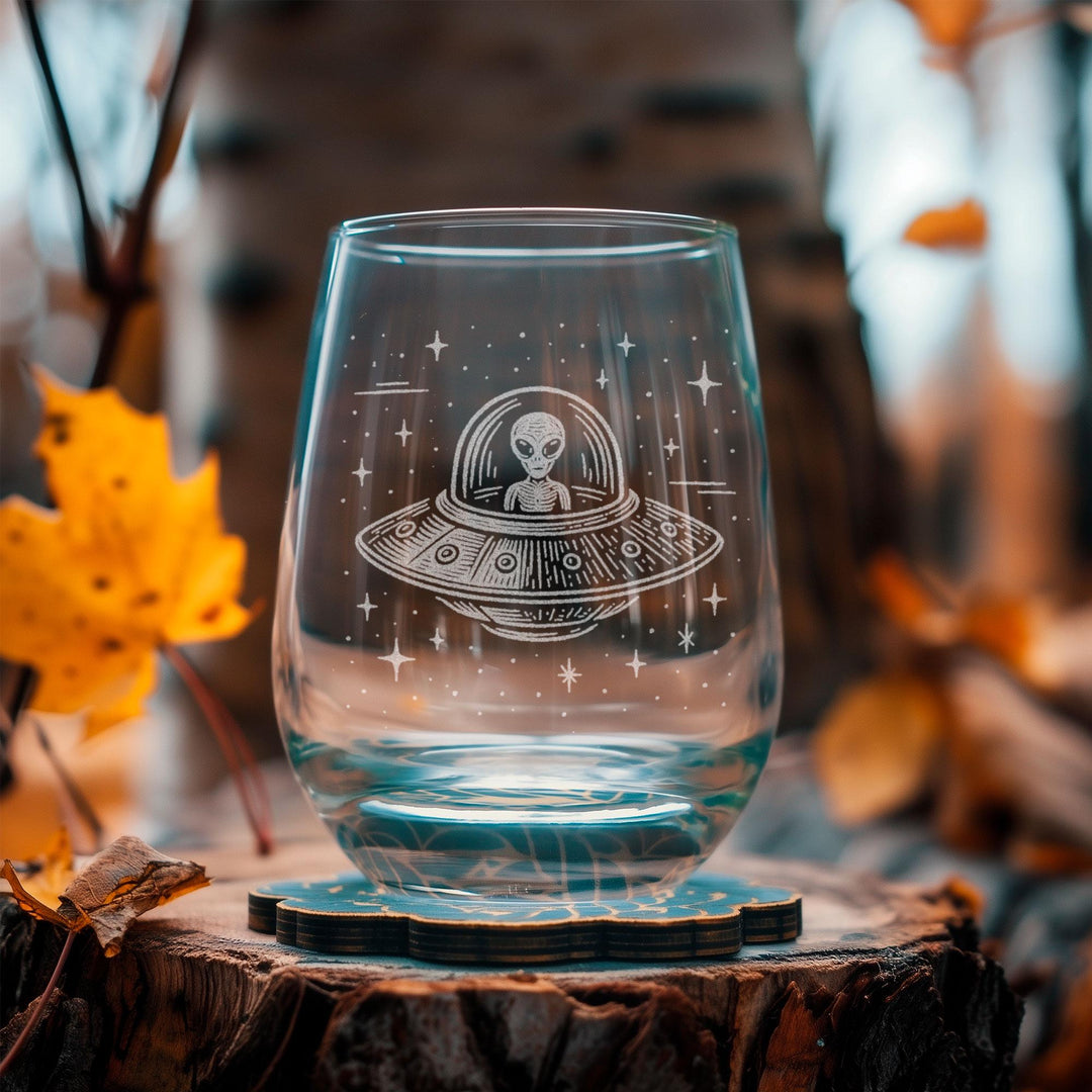 Flying Saucer Alien Glasses