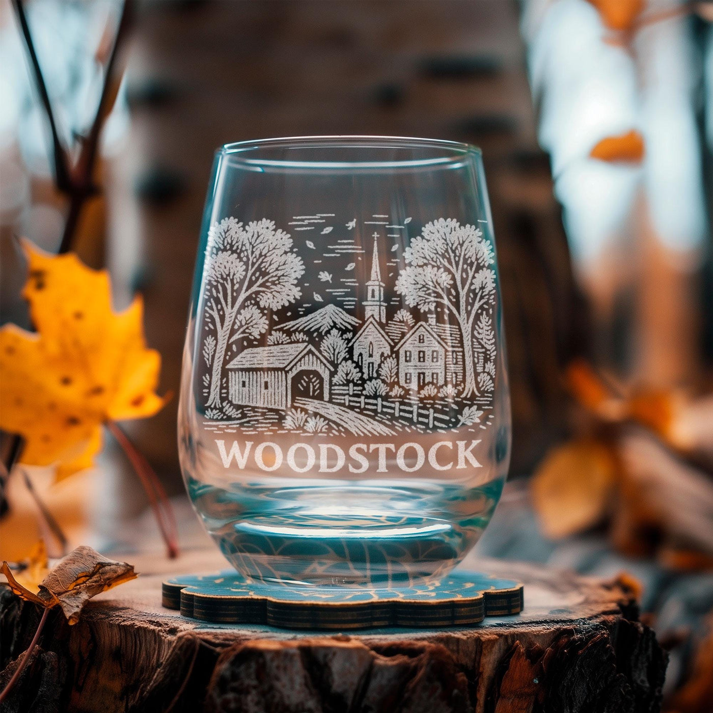 Woodstock Vermont Glass