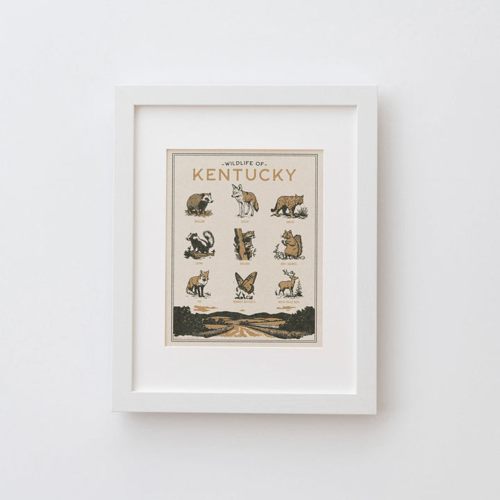 Kentucky Wildlife Print