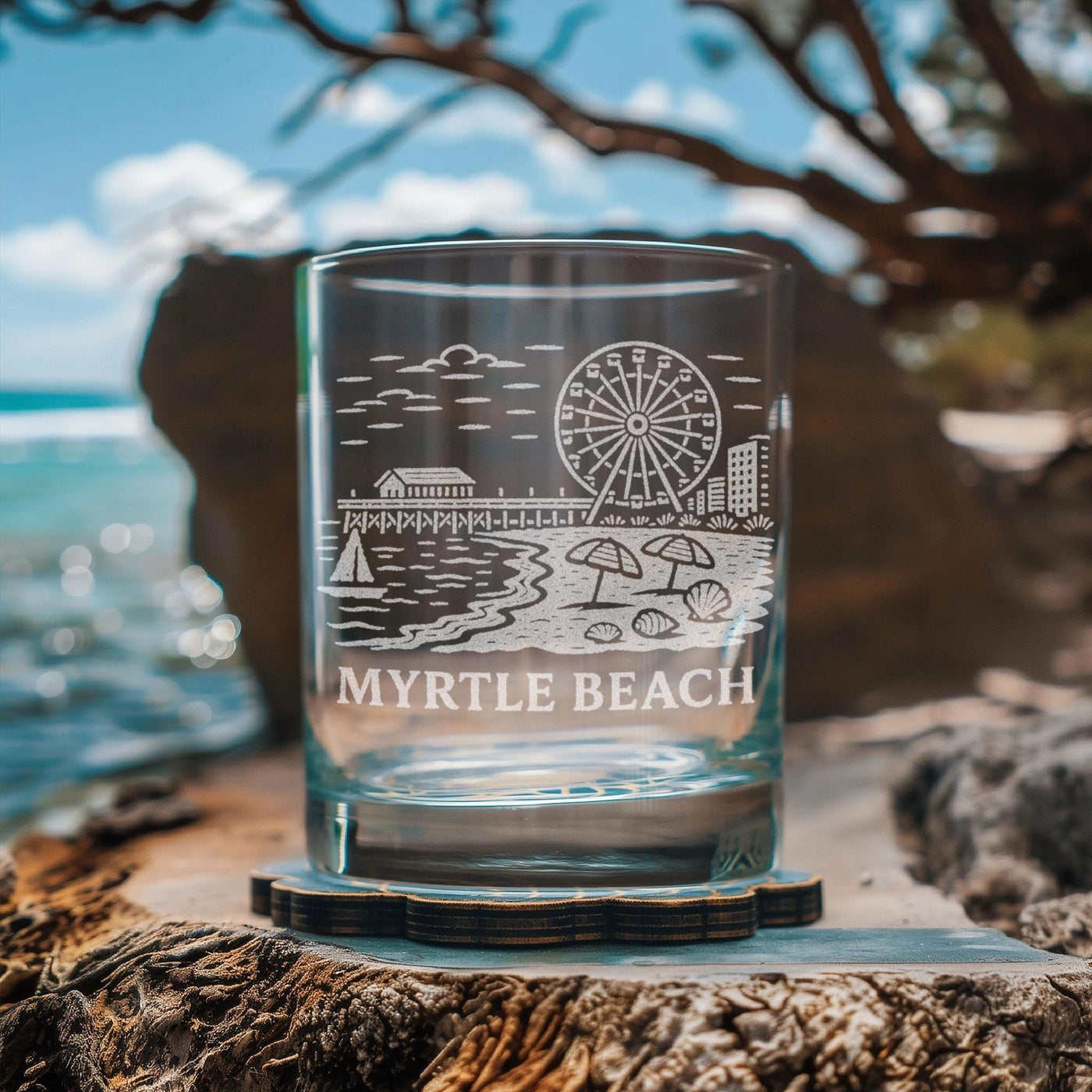 Myrtle Beach South Carolina Glass