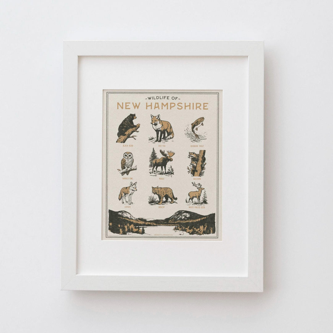 New Hampshire Wildlife Print
