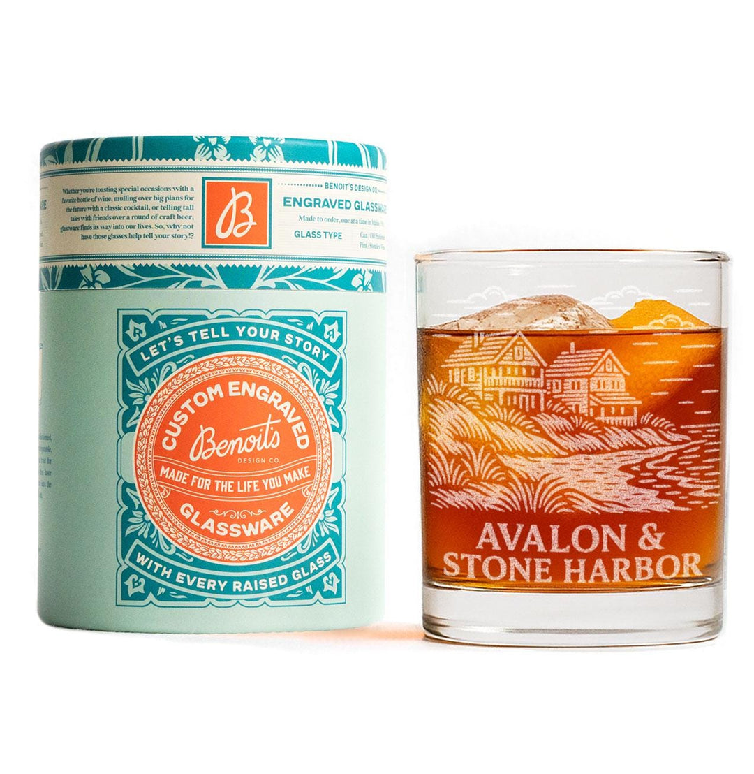 Avalon &amp; Stone Harbor Glasses