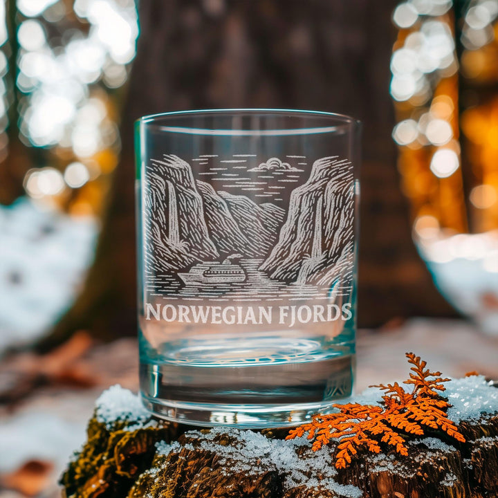 Norwegian Fjords Norway Glasses