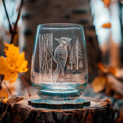 Woodpecker Glass