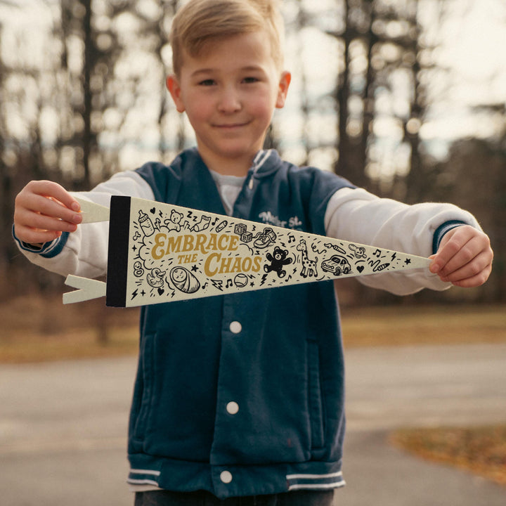 Embrace the Chaos Felt Pennant