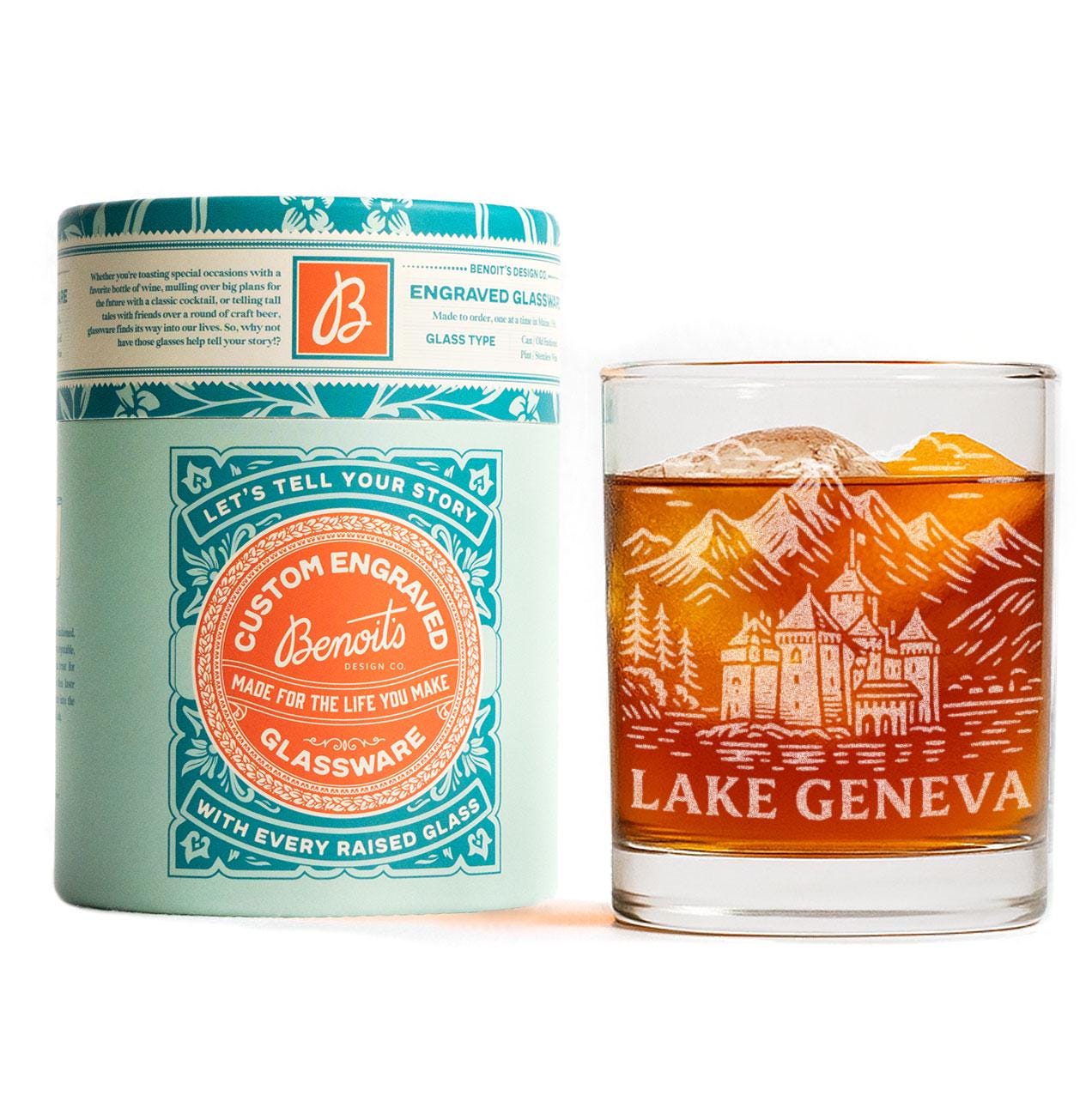 Lake Geneva Switzerland Glass