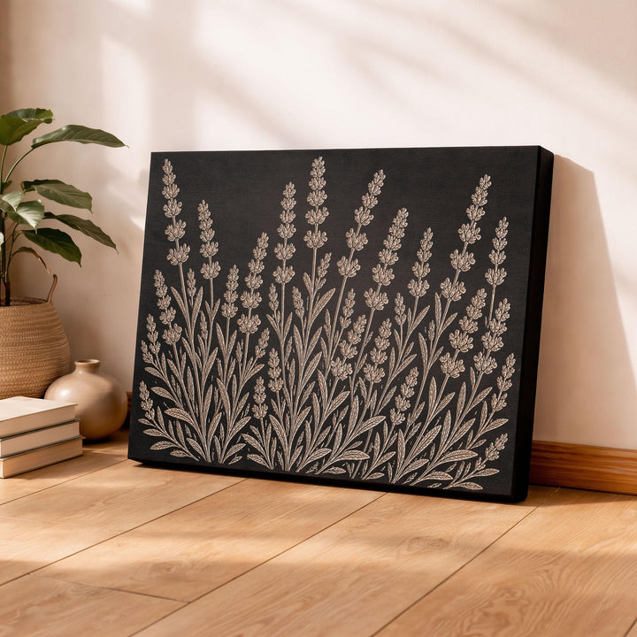 Lavender Engraved Birch Art Panel