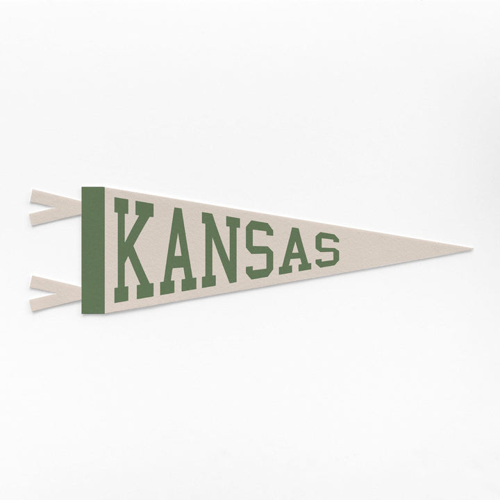 Kansas Varsity Felt Pennant