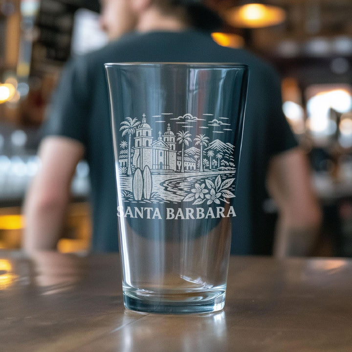 Santa Barbara California Glasses