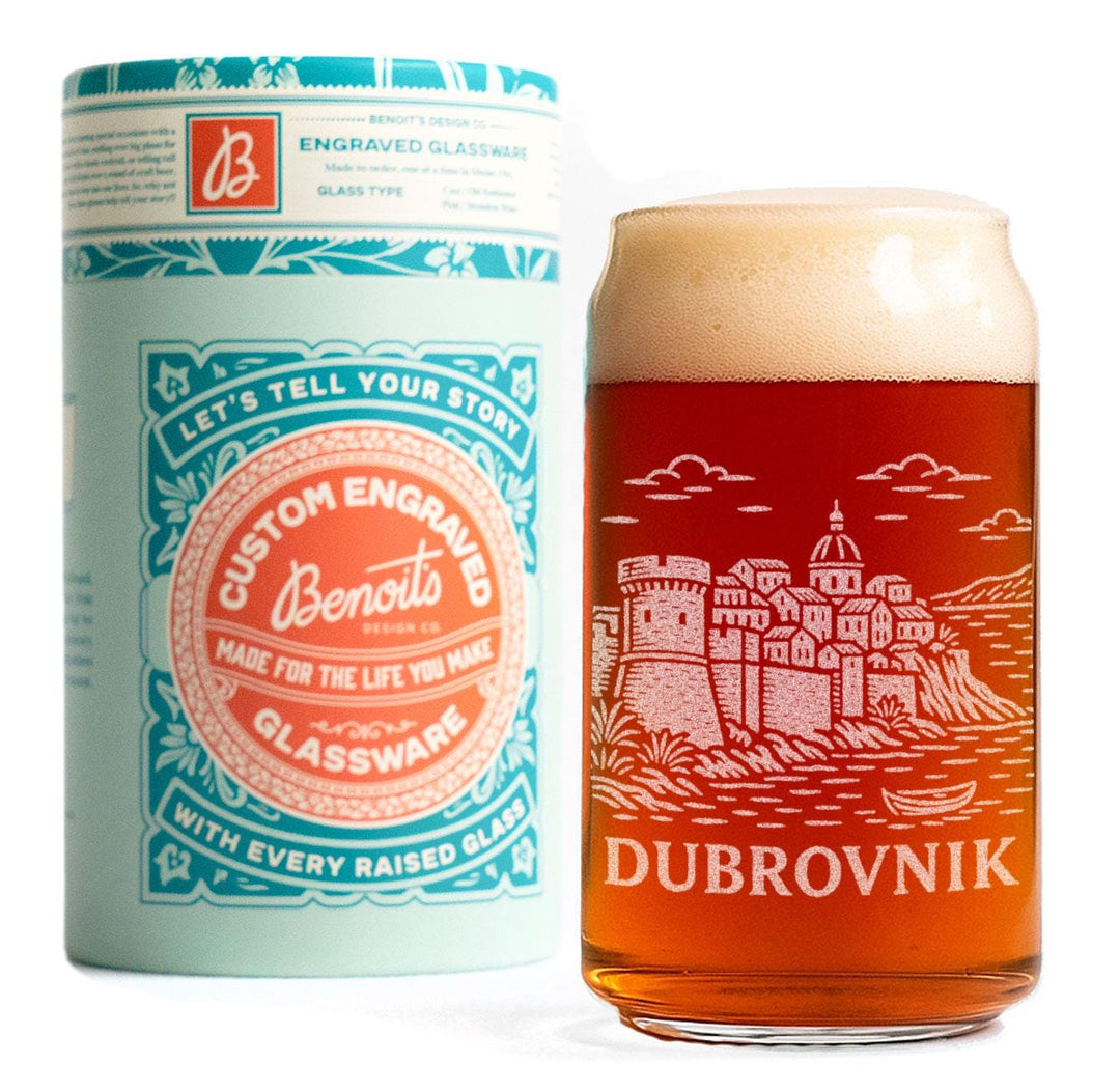 Dubrovnik Croatia Glasses