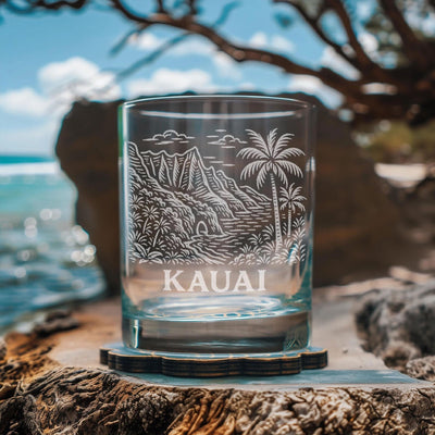 Kauai Hawaii Glass