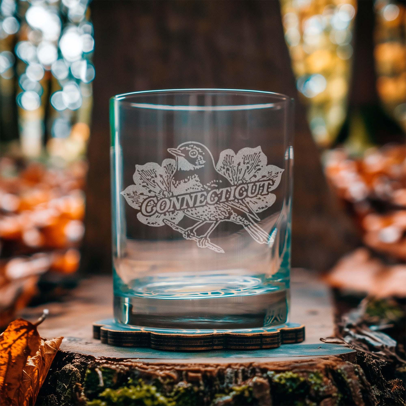 Connecticut State Bird Glasses