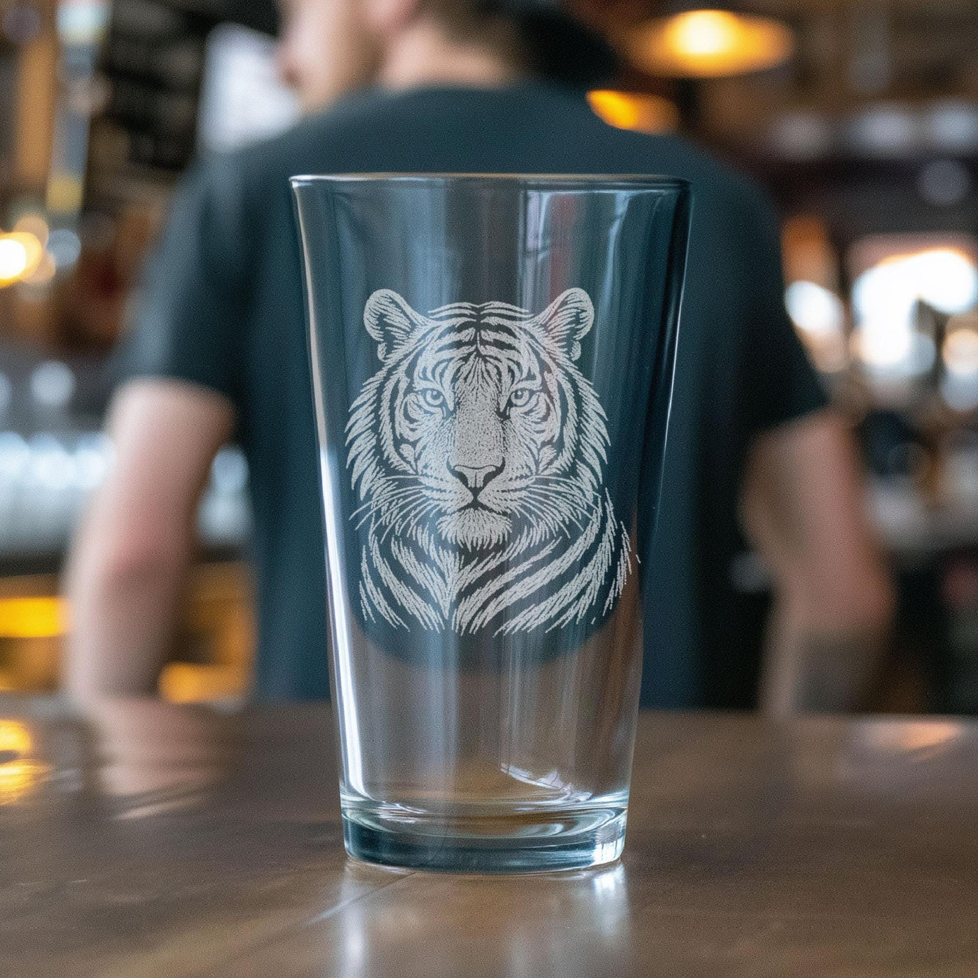 Tiger Head Glass