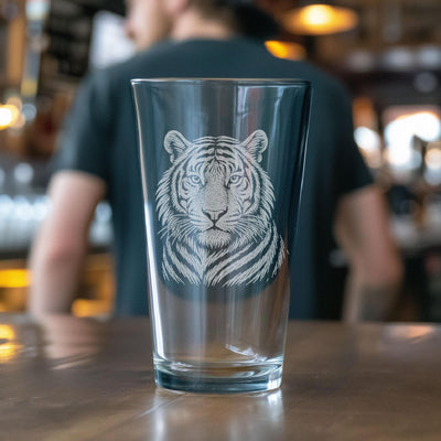 Tiger Head Glass