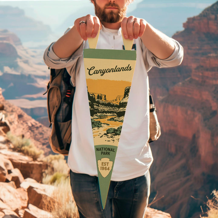 Canyonlands National Park Felt Pennant