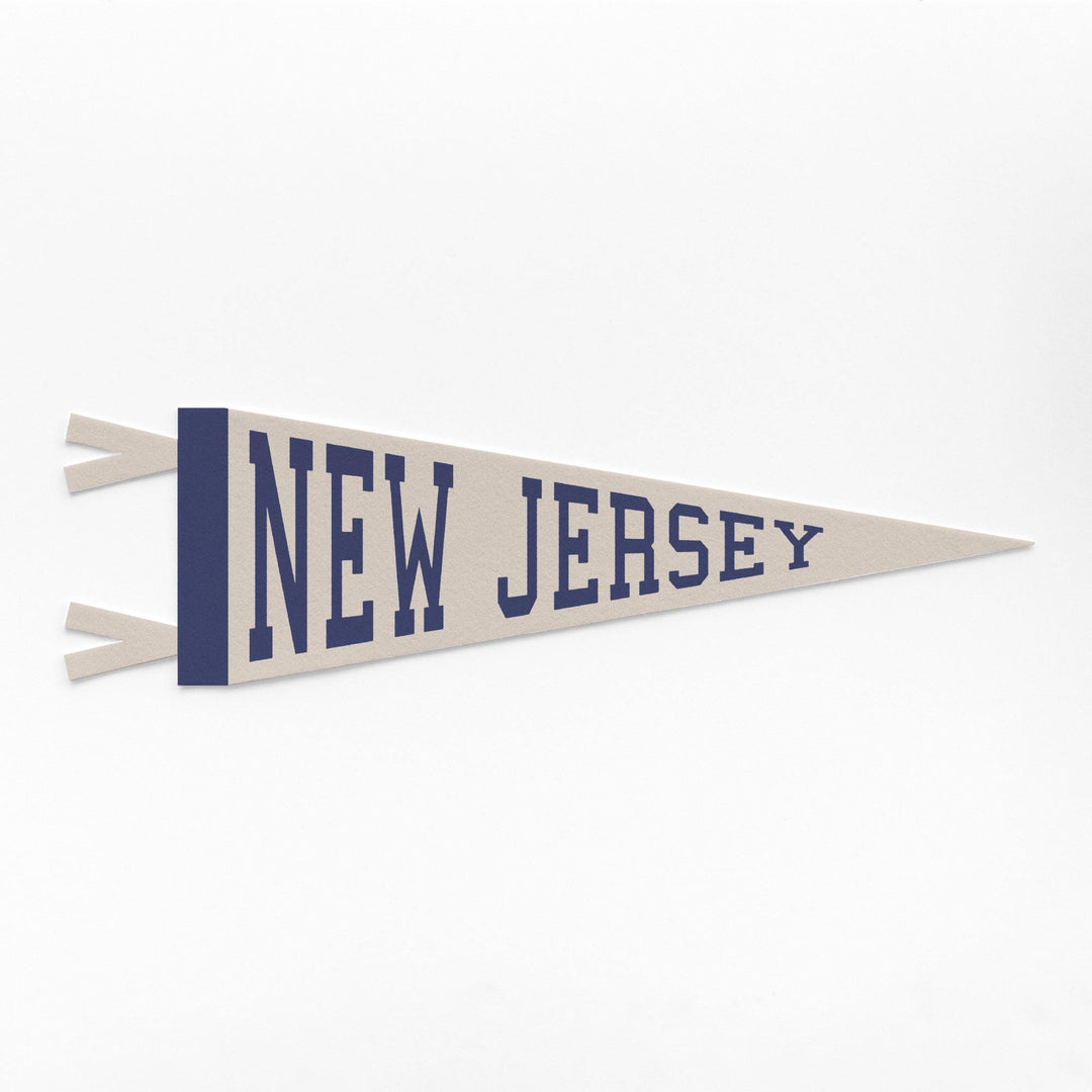 New Jersey Varsity Felt Pennant