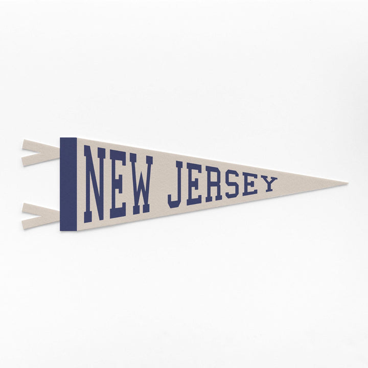 New Jersey Varsity Felt Pennant