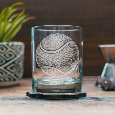 Tennis Ball Glass